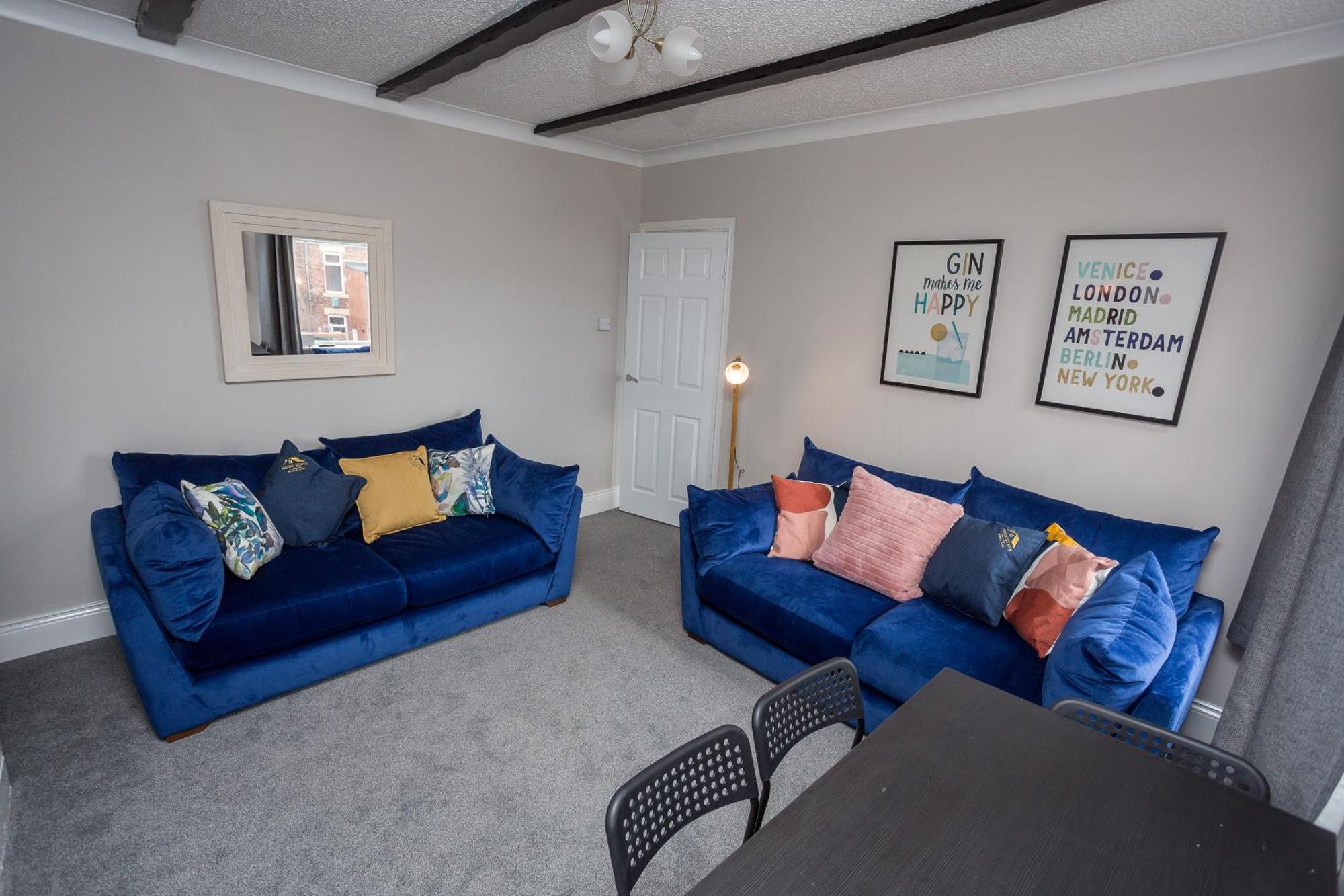 Vila The Avenue-3 Bed Sleeps 6 Great For Contractors Gateshead Exteriér fotografie