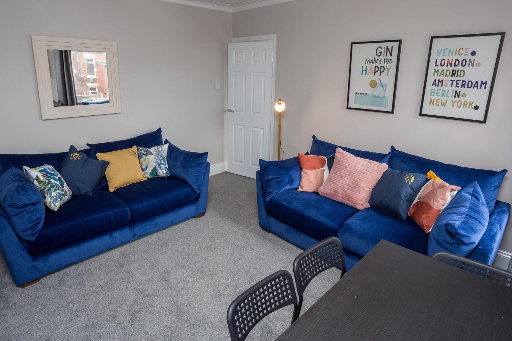 Vila The Avenue-3 Bed Sleeps 6 Great For Contractors Gateshead Exteriér fotografie